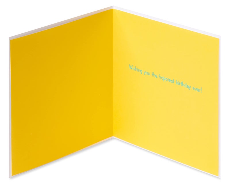 Papyrus 3rd Birthday Card (Hoppiest Birthday Ever) - Image 2